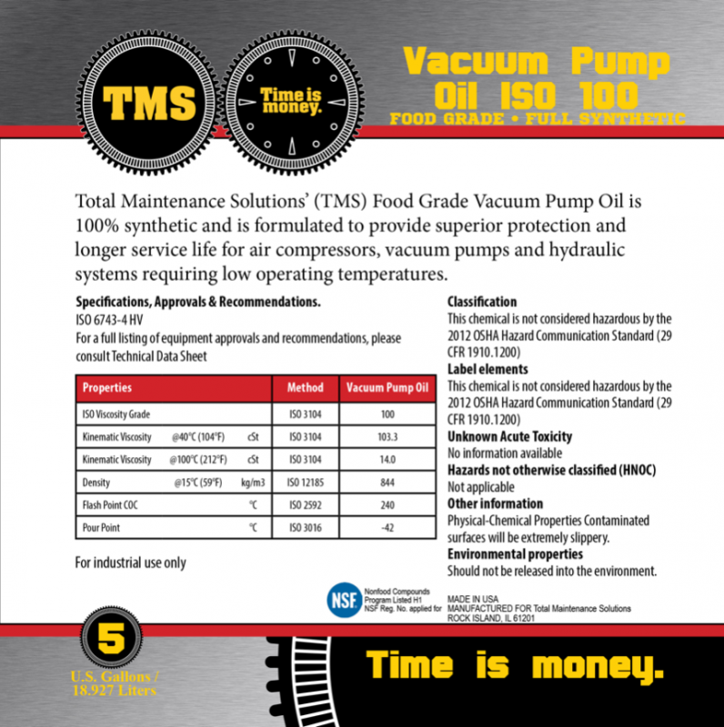 TMS-Vacuum-Pump-Oil-ISO-100-Full-Synthetic-Label